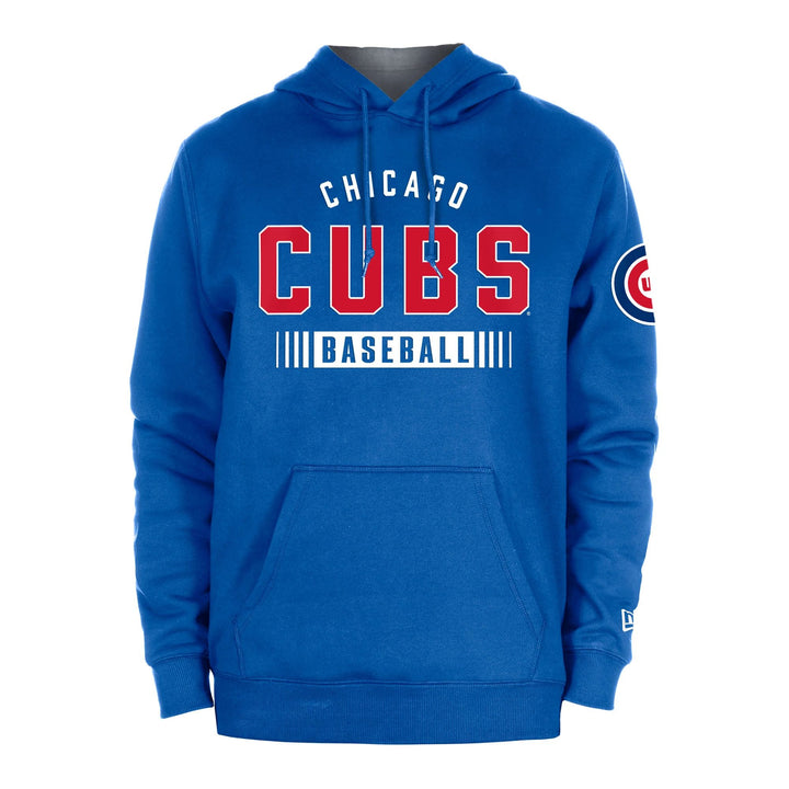 Chicago Cubs New Era Men's Fleece Wordmark Royal Blue Hoodie Sweatshirts & Hoodies NEW ERA CAP COMPANY INC