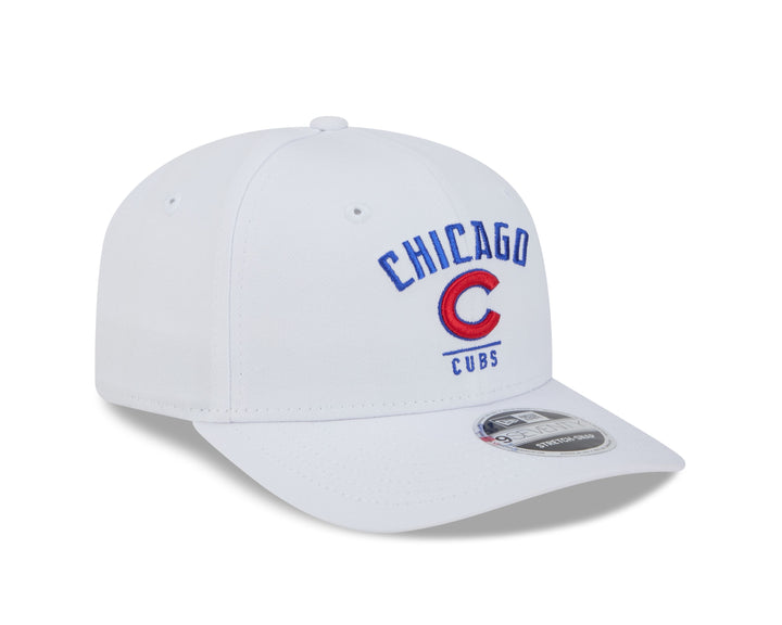 Chicago Cubs New Era C Logo 970 White Snapback Cap Caps NEW ERA CAP COMPANY INC