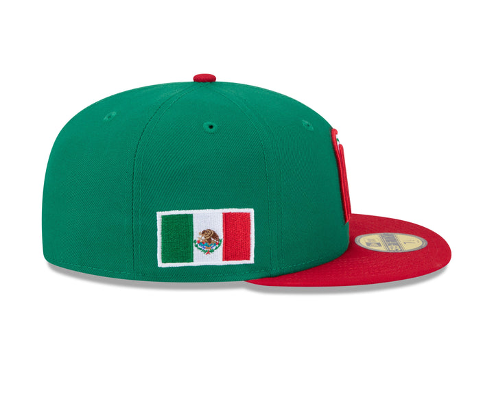 Mexico Baseball World Baseball Classic 5950 Low Profile Fitted Cap by New Era Caps NEW ERA CAP COMPANY