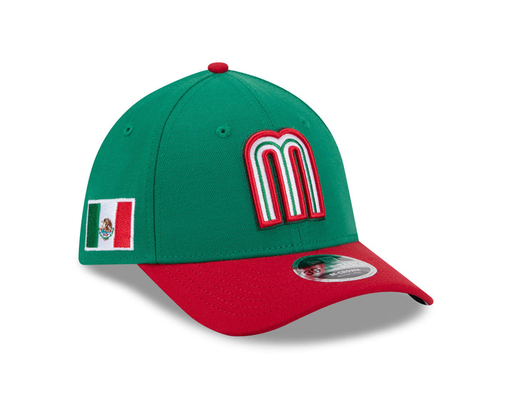 Mexico Baseball World Baseball Classic 3930 Stretch Fit Cap by New Era Caps NEW ERA CAP COMPANY