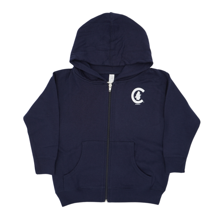 CHICAGO CUBS CHILD 1914 NAVY FULL ZIP HOODIE