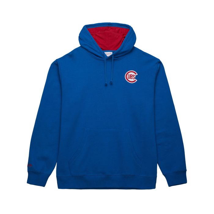 CHICAGO CUBS MITCHELL & NESS VINTAGE ERNIE BANKS ROYAL HOODIE Sweatshirts & Hoodies MITCHELL & NESS