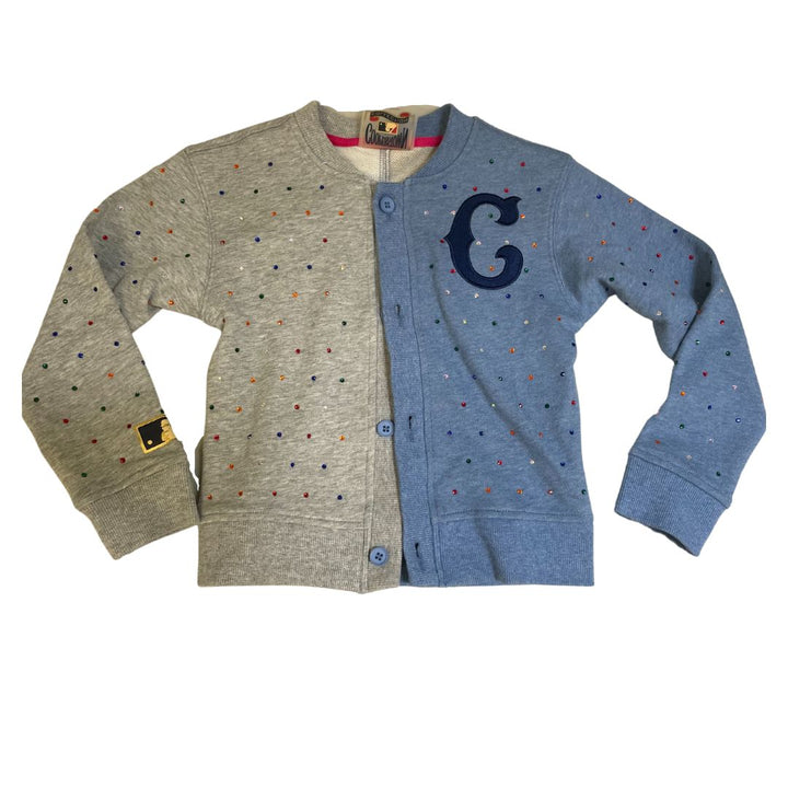 CHICAGO CUBS TEREZ YOUTH CROPPED CARDIGAN Outerwear Terez