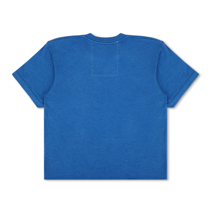 Chicago Cubs 1931 Script Boyfriend Tee in Royal Blue by Aviator Nation Shirts Aviator Nation