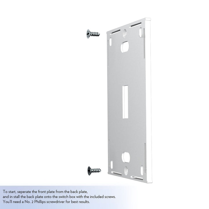 Chicago Cubs 1911-1912 - Cooperstown Collection Pinstripe Hidden-Screw Light Switch Plate Light Switch Plates Keyscaper