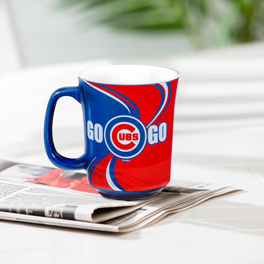 Chicago Cubs Go Cubs Go Coffee Mug Home & Office EVERGREEN