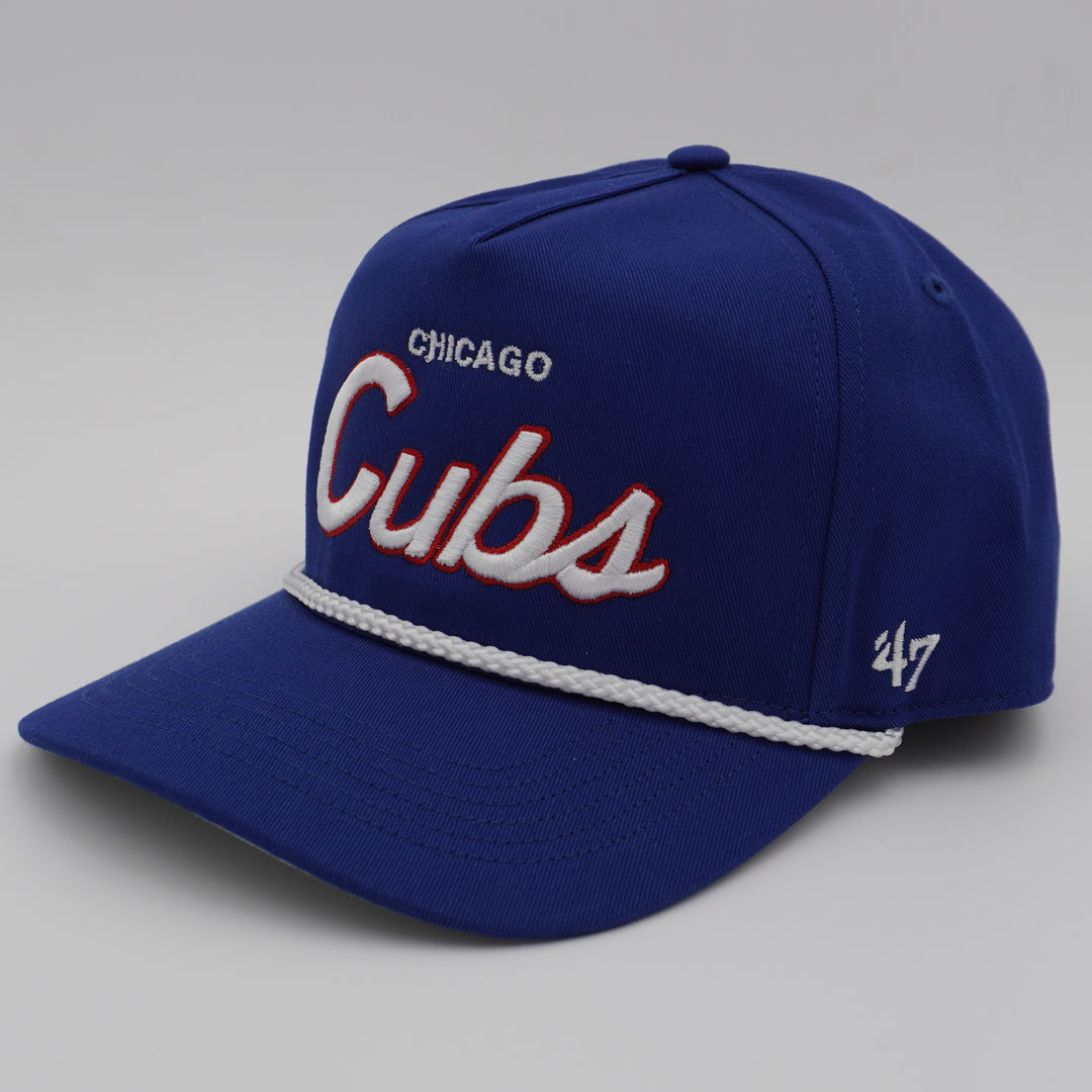 CHICAGO CUBS '47 COOPERSTOWN 1984 BEAR BLUE HITCH ADJUSTABLE CAP