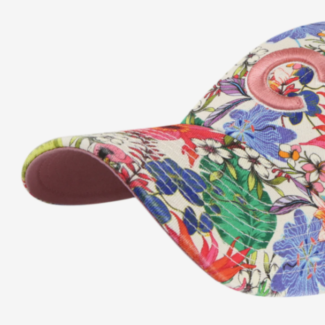 CHICAGO CUBS '47 WOMEN'S POLLINATOR FLORAL ADJUSTBALE CAP