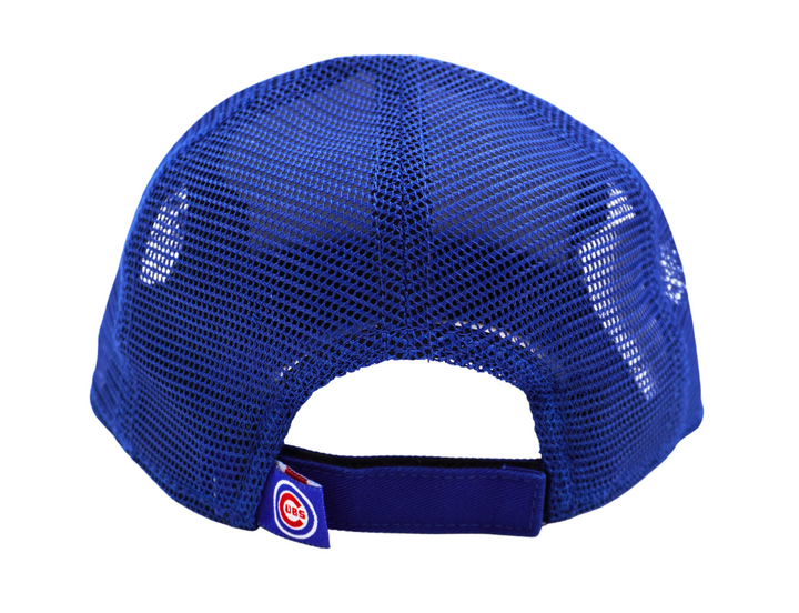 Chicago Cub Logo Chalk Trucker 9Forty Royal Toddler Cap by New Era Caps NEW ERA CAP COMPANY