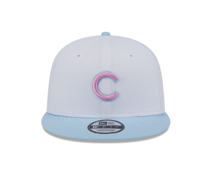 CHICAGO CUBS NEW ERA WHITE AND AQUA COLOR PACK 9FIFTY SNAPBACK CAP Caps NEW ERA CAP COMPANY INC