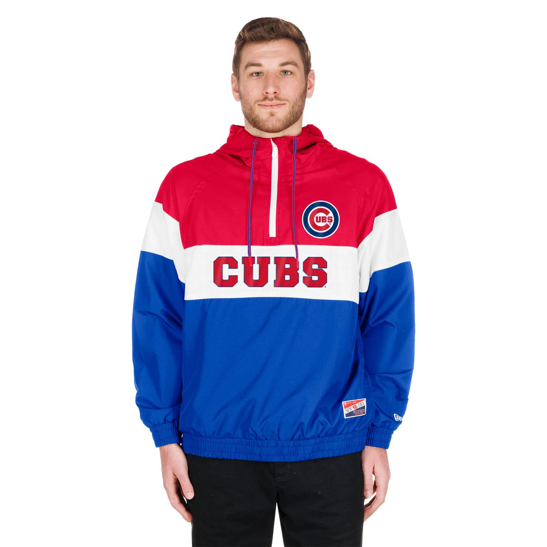 CHICAGO CUBS NEW ERA MEN'S THROWBACK WINDBREAKER