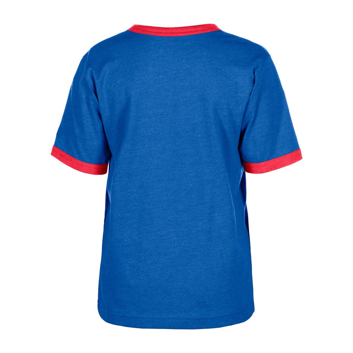 Chicago Cubs New Era Youth Bullseye Ringer Tee