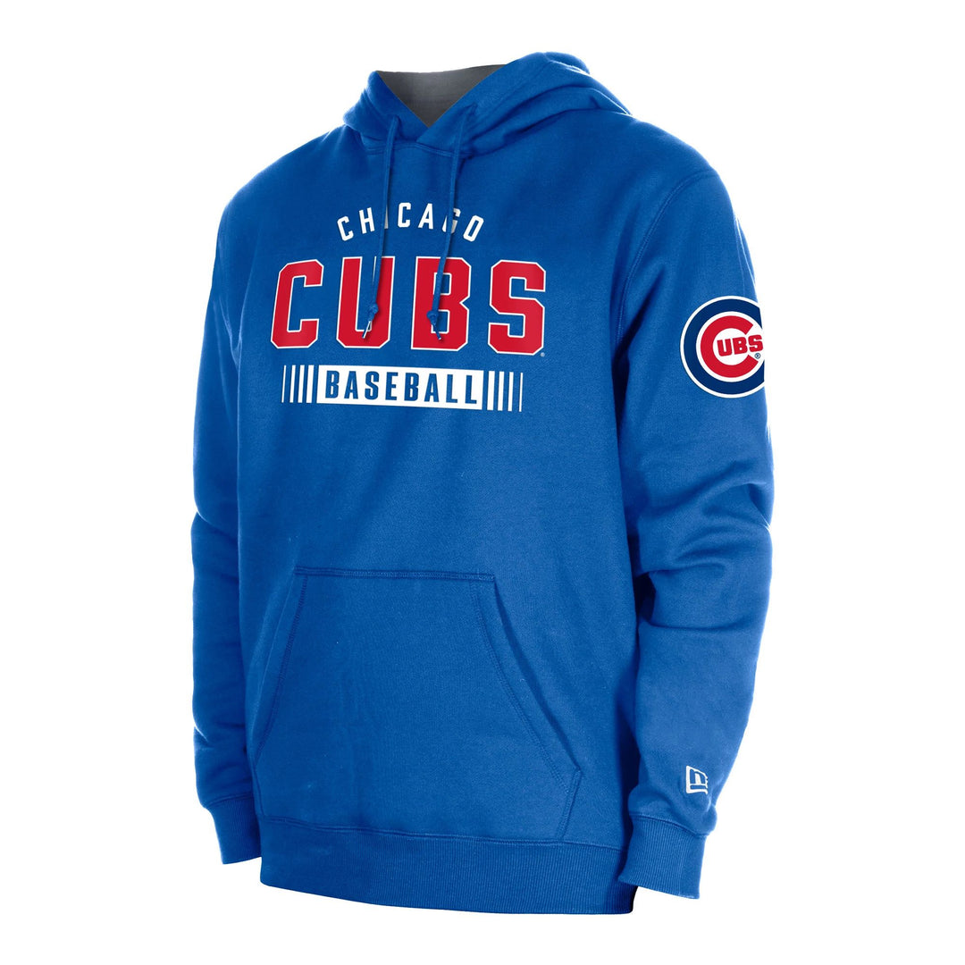 Chicago Cubs New Era Men's Fleece Wordmark Royal Blue Hoodie Sweatshirts & Hoodies NEW ERA CAP COMPANY INC