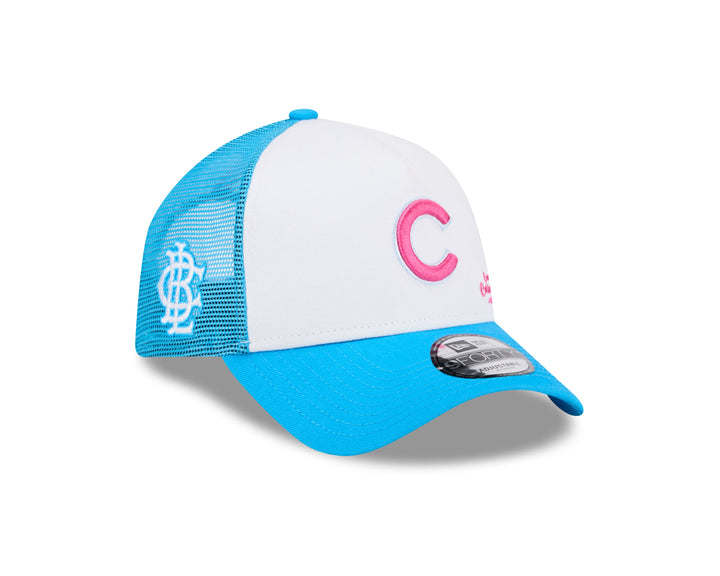 CHICAGO CUBS NEW ERA BIG LEAGUE CURVEBALL TRUCKER CAP