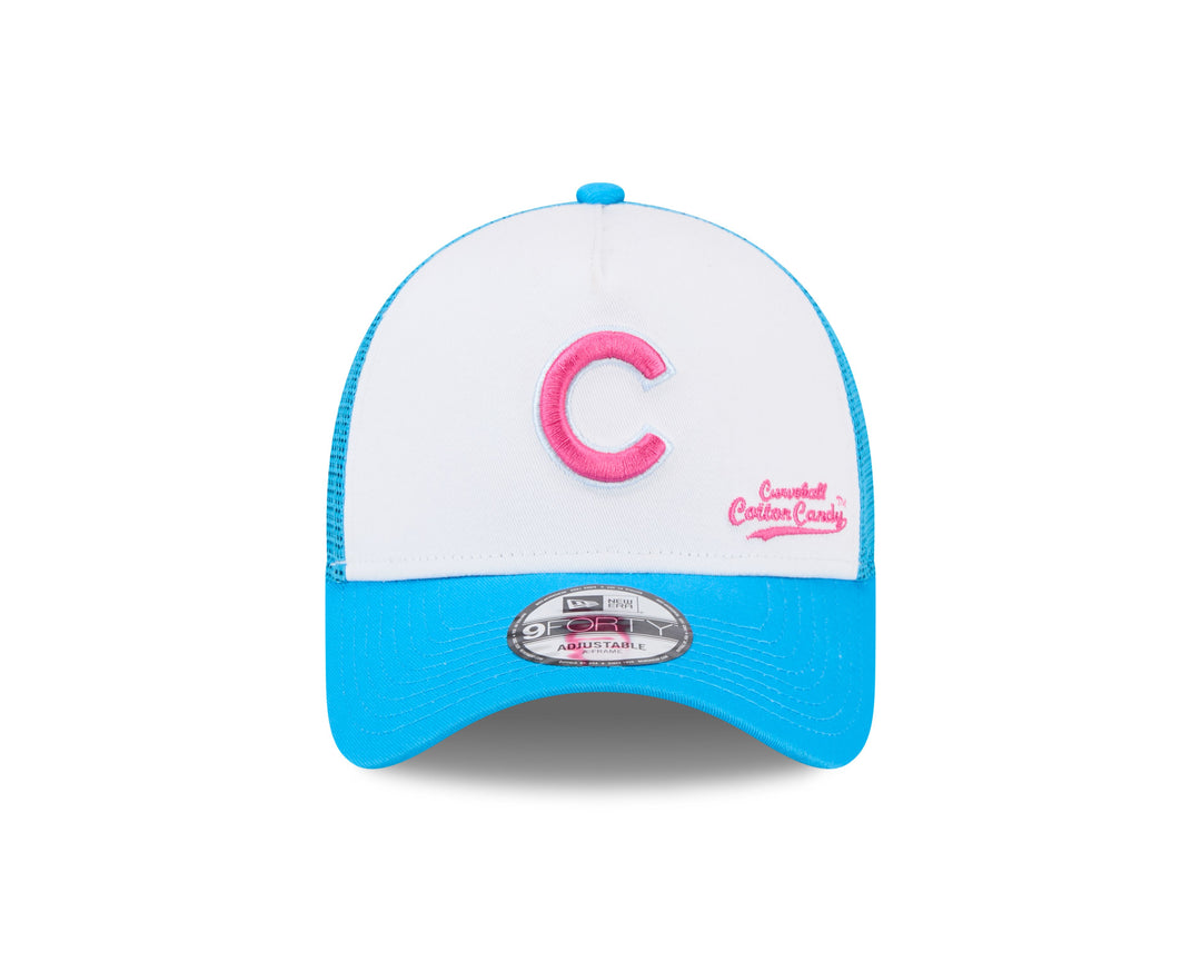 CHICAGO CUBS NEW ERA BIG LEAGUE CURVEBALL TRUCKER CAP