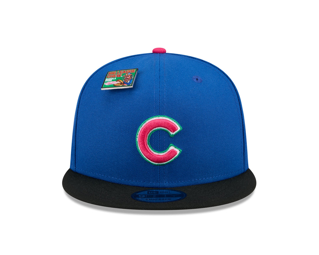 CHICAGO CUBS NEW ERA BIG LEAGUE CHEW WILD PITCH SNAPBACK CAP