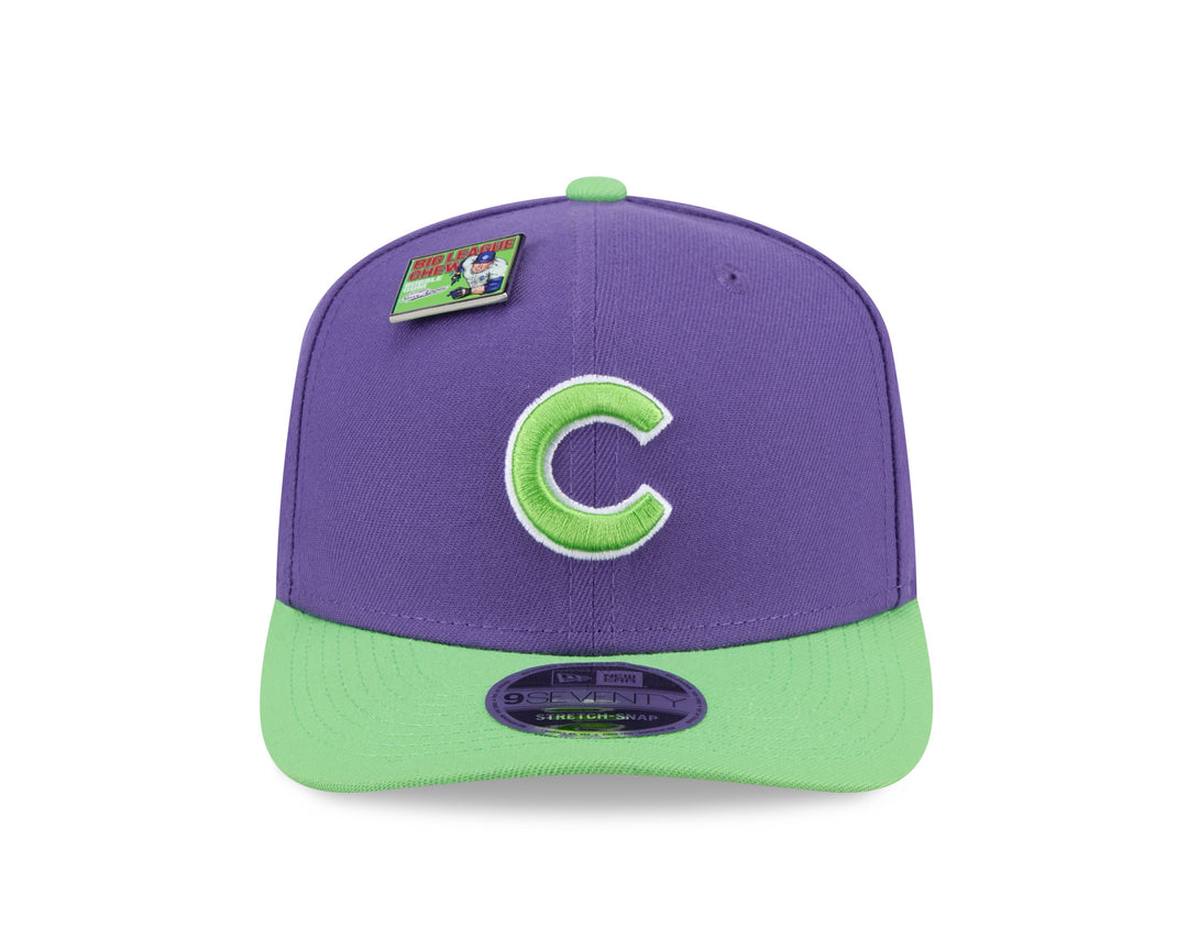 CHICAGO CUBS NEW ERA BIG LEAGUE CHEW SOUR APPLE 9SEVENTY SNAPBACK CAP