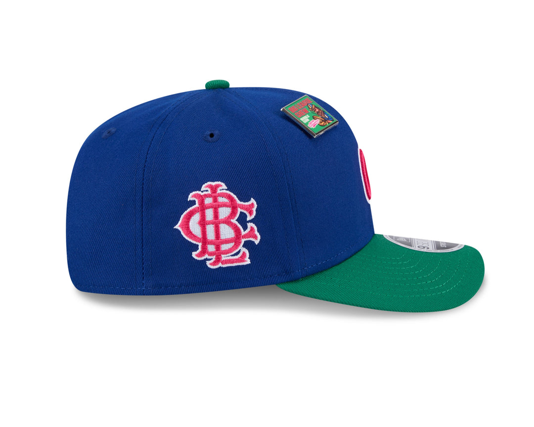 CHICAGO CUBS NEW ERA BIG LEAGUE CHEW WATERMELON 9SEVENTY SNAPBACK CAP Caps NEW ERA CAP COMPANY INC