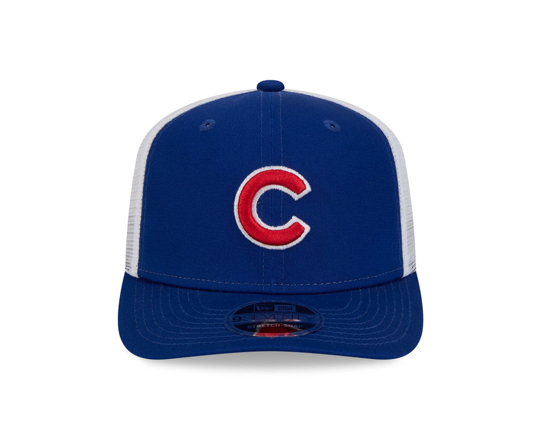 Chicago Cubs New Era C Logo 970 Trucker Cap Caps NEW ERA CAP COMPANY INC