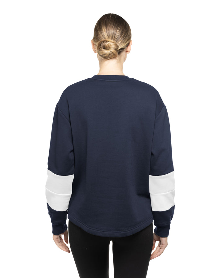 Chicago Cubs 1914 Women's Navy Gameday Crew by New Era Sweatshirts & Hoodies New Era