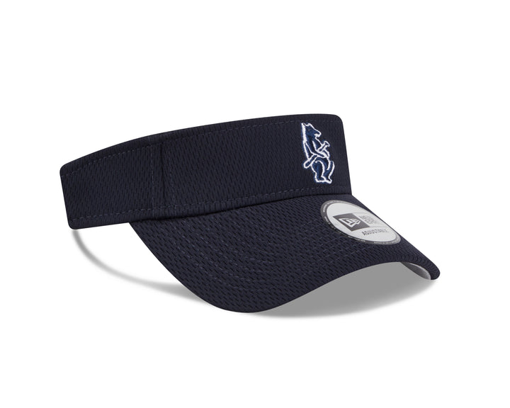Chicago Cubs 1914 Structured Low Profile Navy Visor by New Era CAPS NEW ERA CAP COMPANY INC
