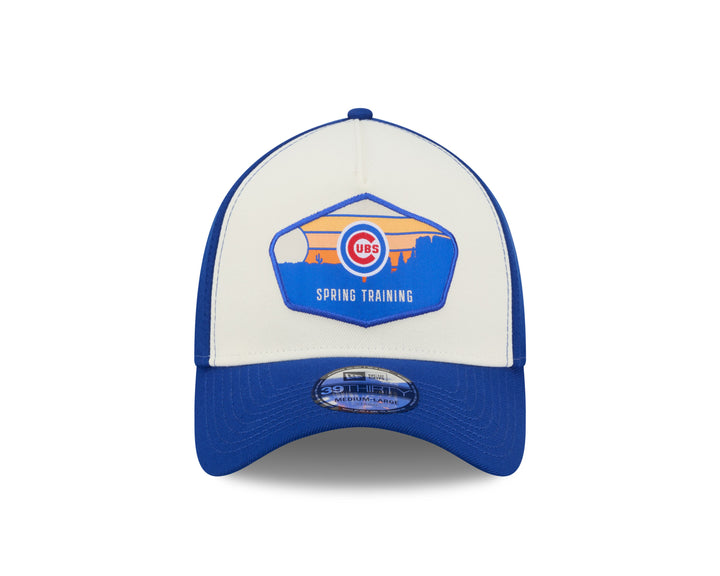 Chicago Cubs Spring Training Desert Patch Gradient Royal 39THIRTY Stretch Fit Cap by New Era Caps New Era