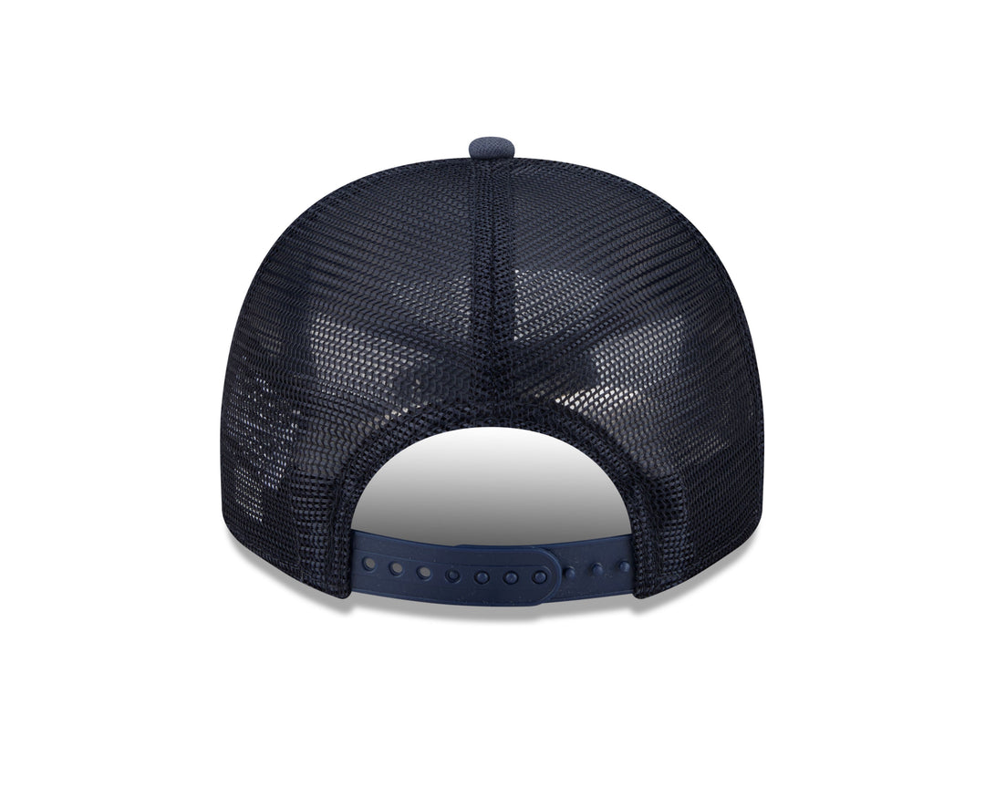 Chicago Cubs Blues Alternate Bear Worn Trucker 9FIFTY Snapback Cap Navy by New Era Caps New Era