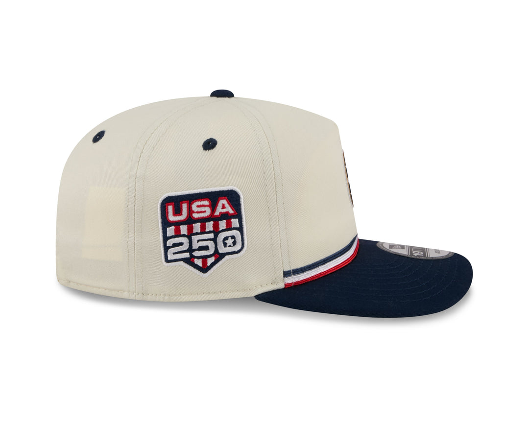 Chicago Cubs 2026 July 4th 1920 Snapback Cap in Cream by New Era Caps NEW ERA CAP COMPANY
