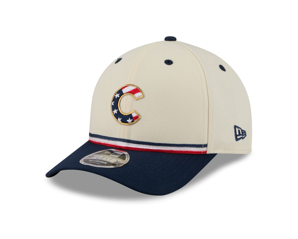 Chicago Cubs 2026 July 4th 9FORTY My Curve Cap by New Era Caps New Era
