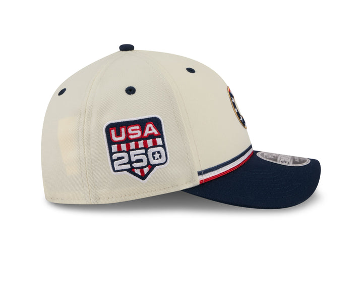 Chicago Cubs 2026 July 4th 9FORTY My Curve Cap by New Era Caps New Era