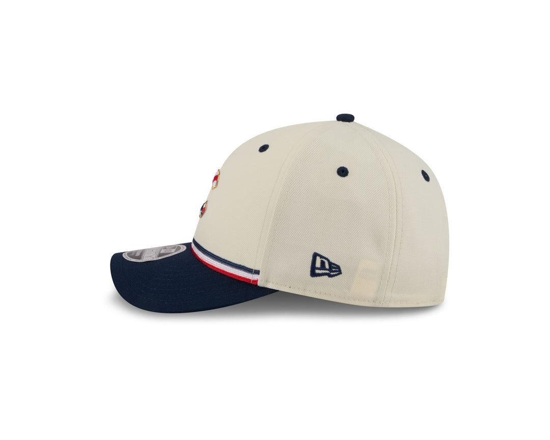 Chicago Cubs 2026 July 4th Youth &amp; Toddler Snapback Cap in Cream by New Era Caps NEW ERA CAP COMPANY