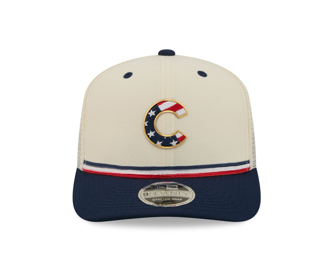 Chicago Cubs 2026 July 4th 39THIRTY Stretch Fit Cap by New Era Caps New Era