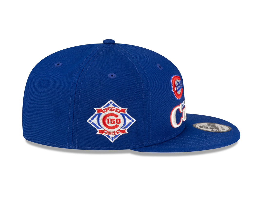 Chicago Cubs 150th Anniversary Chicago Blues Era Story Cap by New Era Caps NEW ERA CAP COMPANY