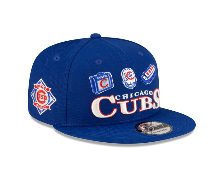 Chicago Cubs 150th Anniversary Chicago Blues Story Cap by New Era Caps NEW ERA CAP COMPANY