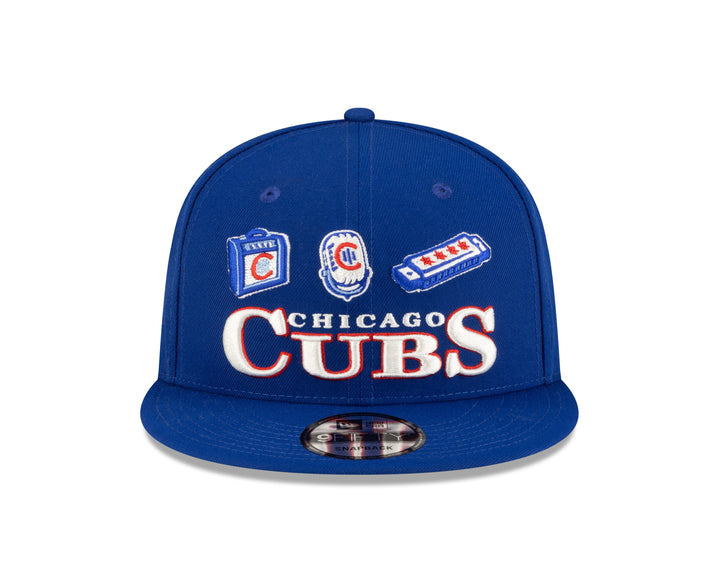Chicago Cubs 150th Anniversary Chicago Blues Story Cap by New Era Caps NEW ERA CAP COMPANY