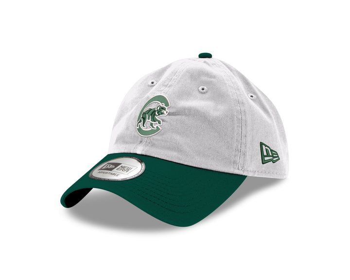 CHICAGO CUBS AND MICHIGAN STATE UNIVERSITY NEW ERA WALKING BEAR ADJUSTABLE CAP