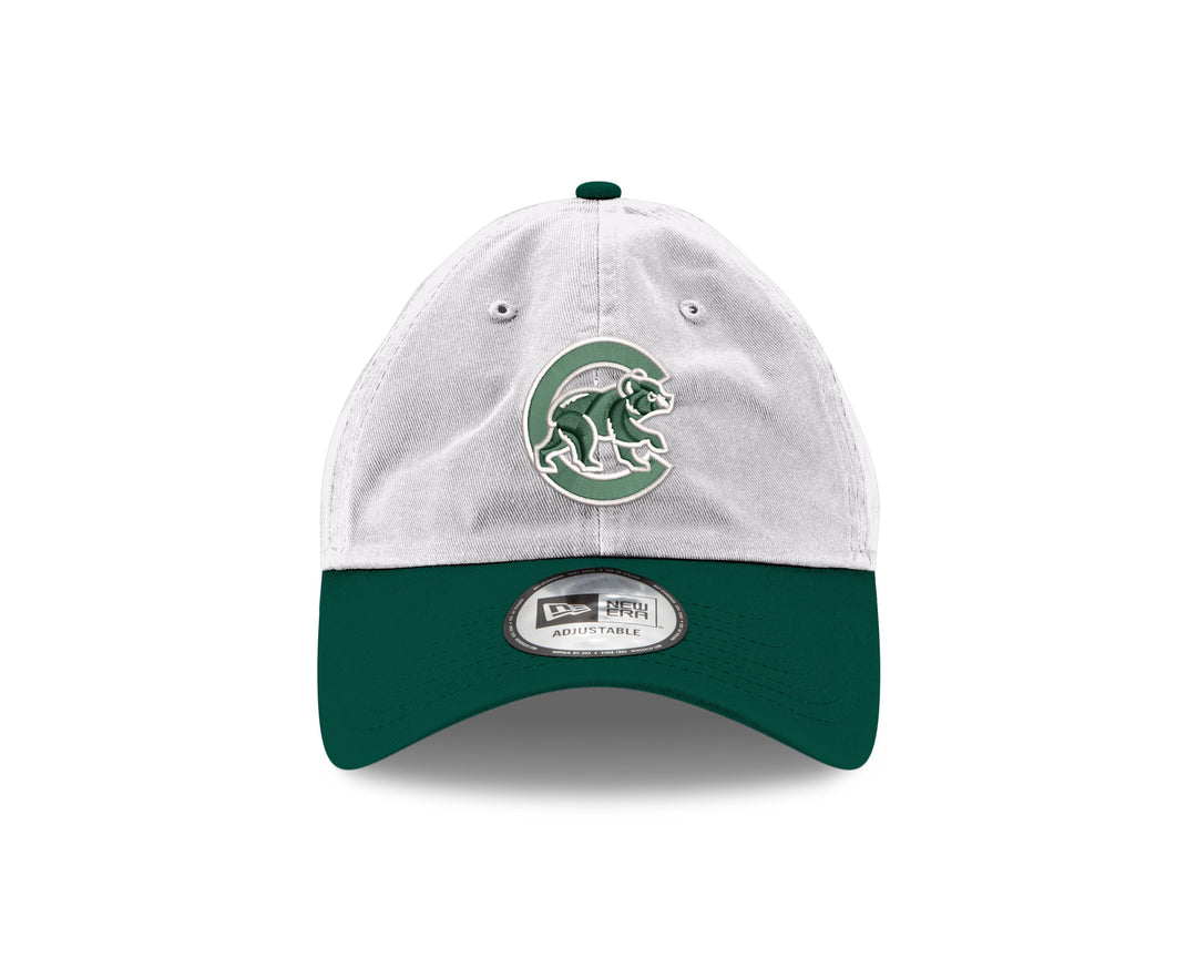 CHICAGO CUBS AND MICHIGAN STATE UNIVERSITY NEW ERA WALKING BEAR ADJUSTABLE CAP