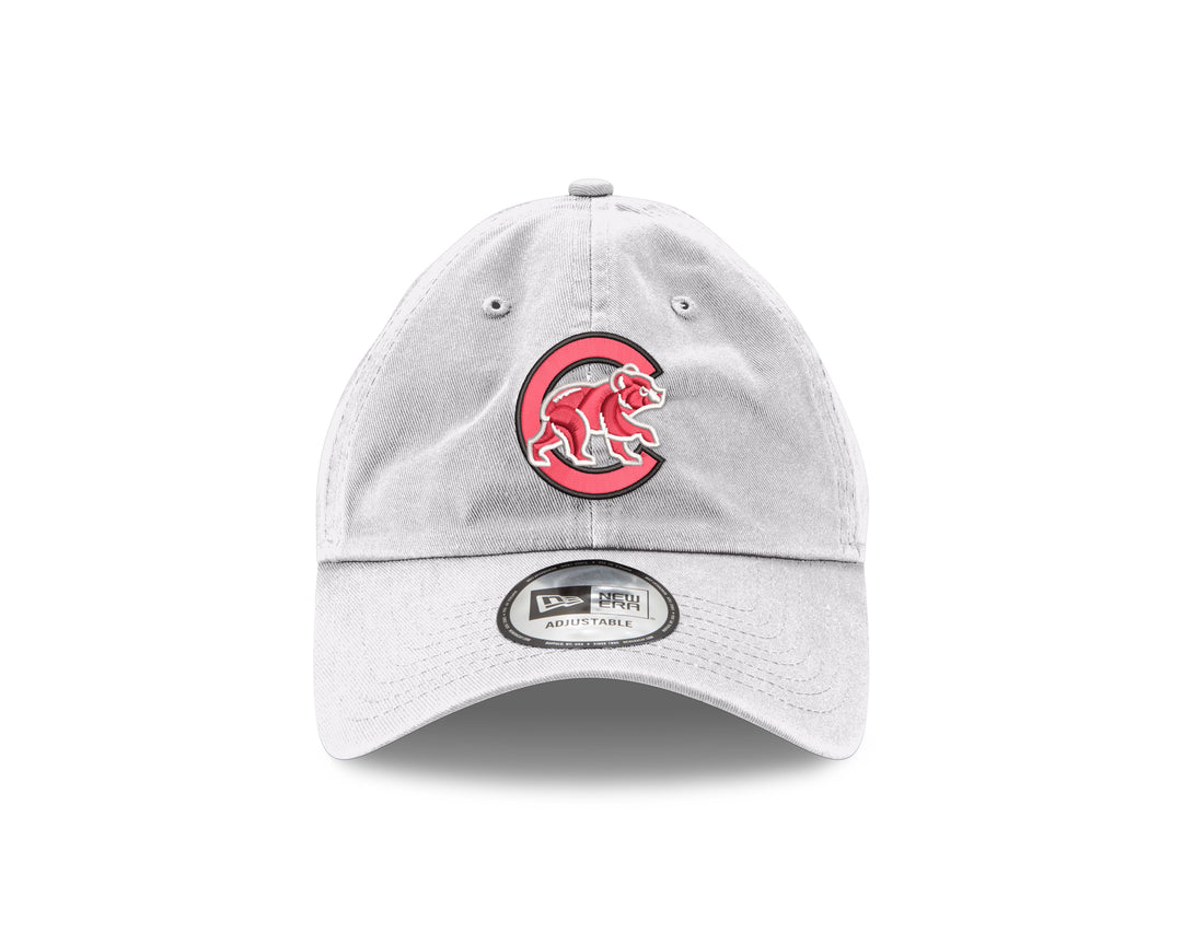 CHICAGO CUBS AND ILLINOIS STATE NEW ERA WALKING BEAR ADJUSTABLE CAP