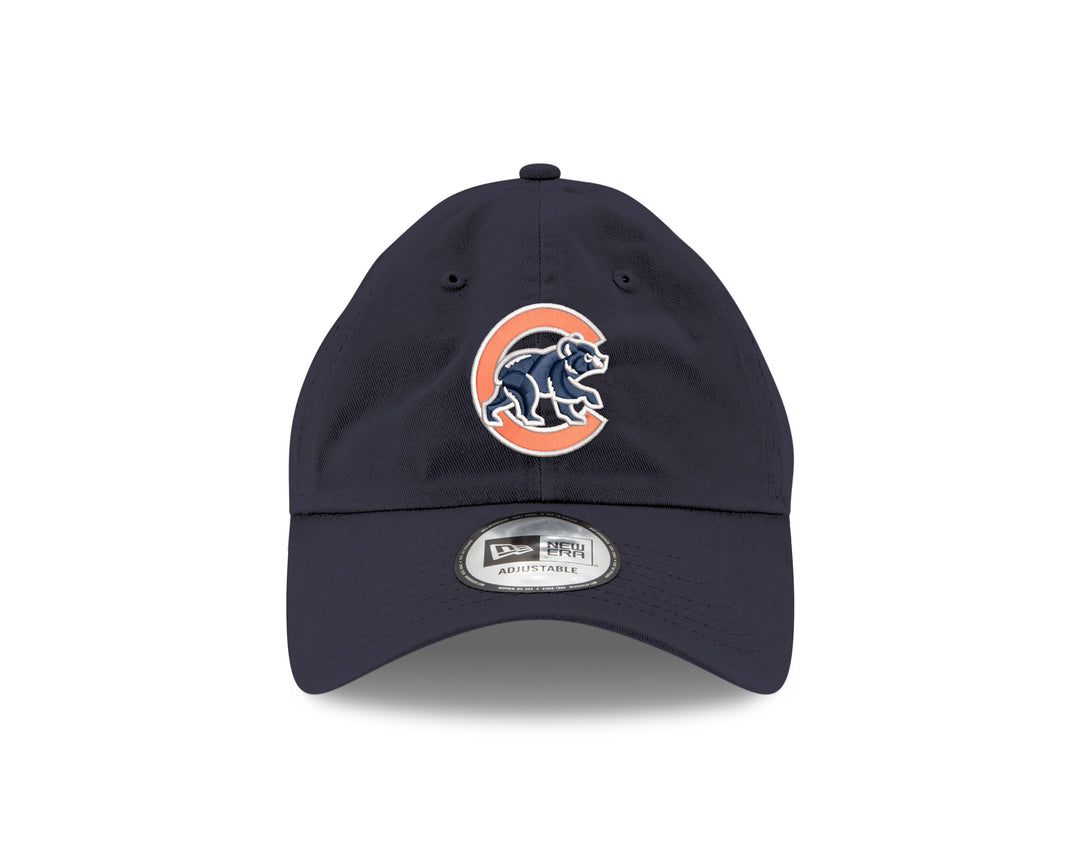 CHICAGO CUBS AND UNIVERSITY OF ILLINOIS NEW ERA WALKING BEAR ADJUSTABLE CAP