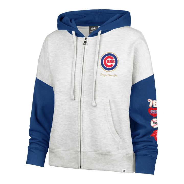 Chicago Cubs x Stoney Clover Lane Logo Patch Sleeve Colorblock Full-Zip
