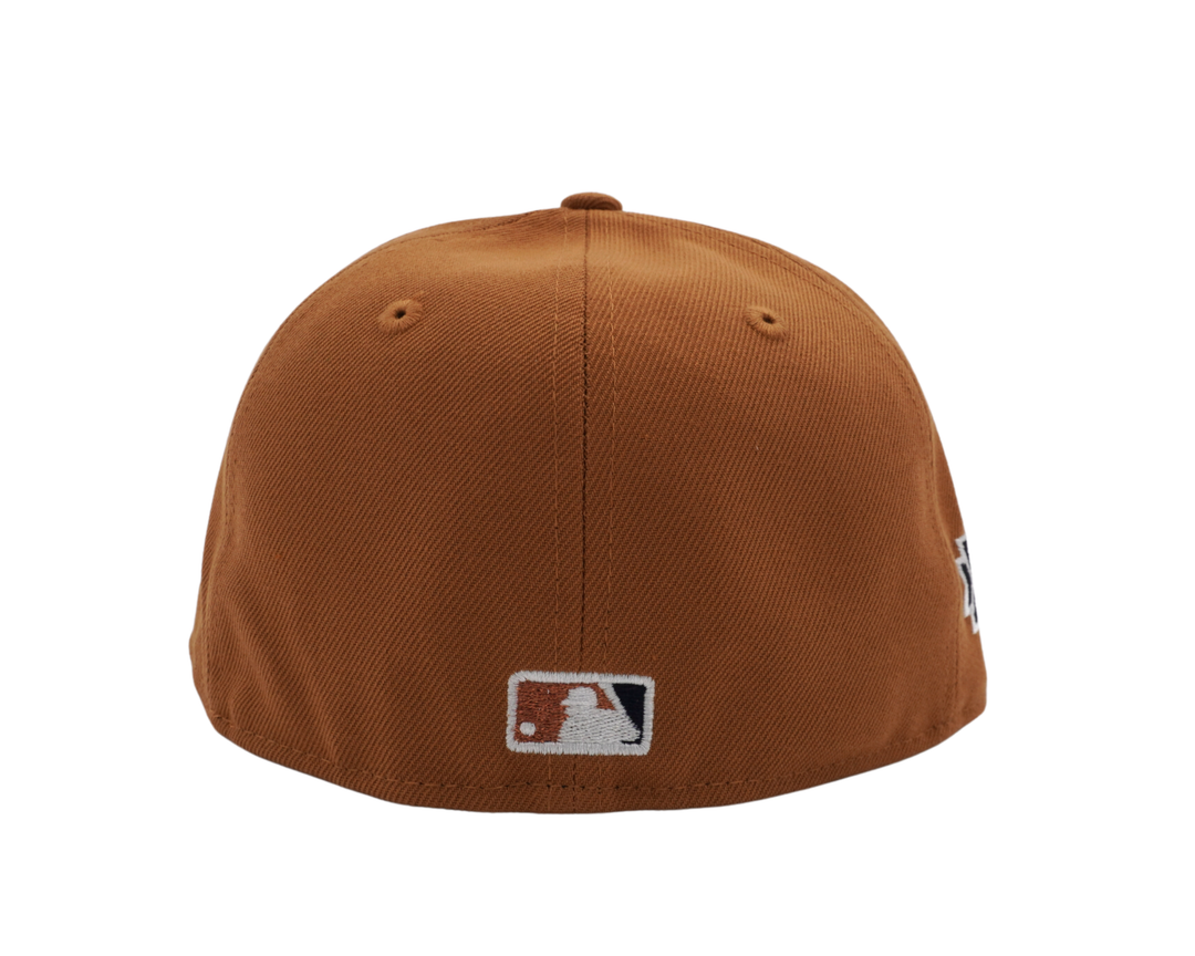 Chicago Cubs Spring Training Bear Bronze/Navy 59FIFTY Fitted Cap by New Era Caps New Era