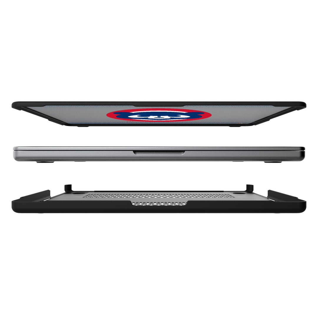 Chicago Cubs Home 1979-1993 - Cooperstown Collection Linen Laptop Case for Apple MacBook Tablet and Computer Cases Keyscaper