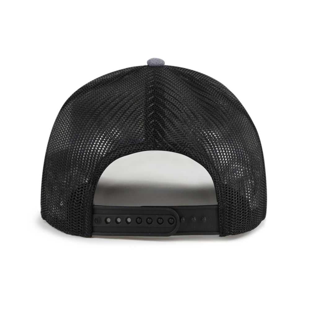 Chicago Cubs Walking Bear Carbon Rope Trucker Charcoal By '47 Brand Caps TWINS ENTERPRISE INC