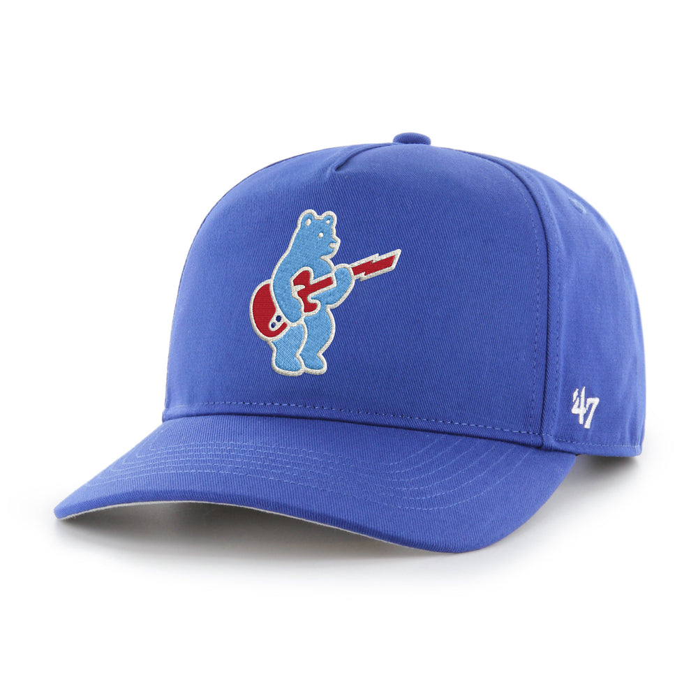 Chicago Cubs Blues Alt Rock Bear Side Logo Royal Hitch Cap by '47 Brand '47 BRAND