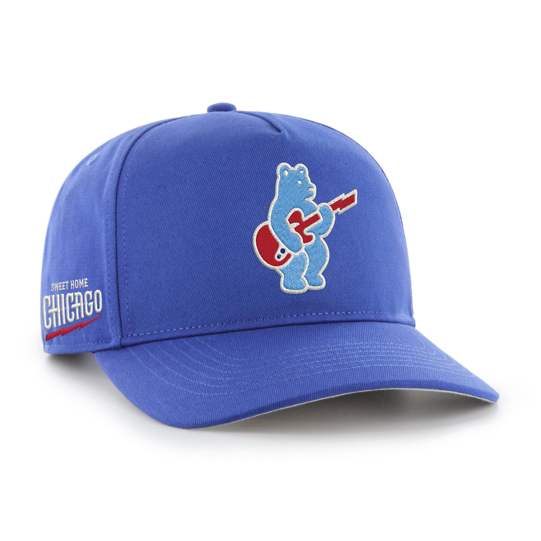 Chicago Cubs Blues Alt Rock Bear Side Logo Royal Hitch Cap by '47 Brand '47 BRAND