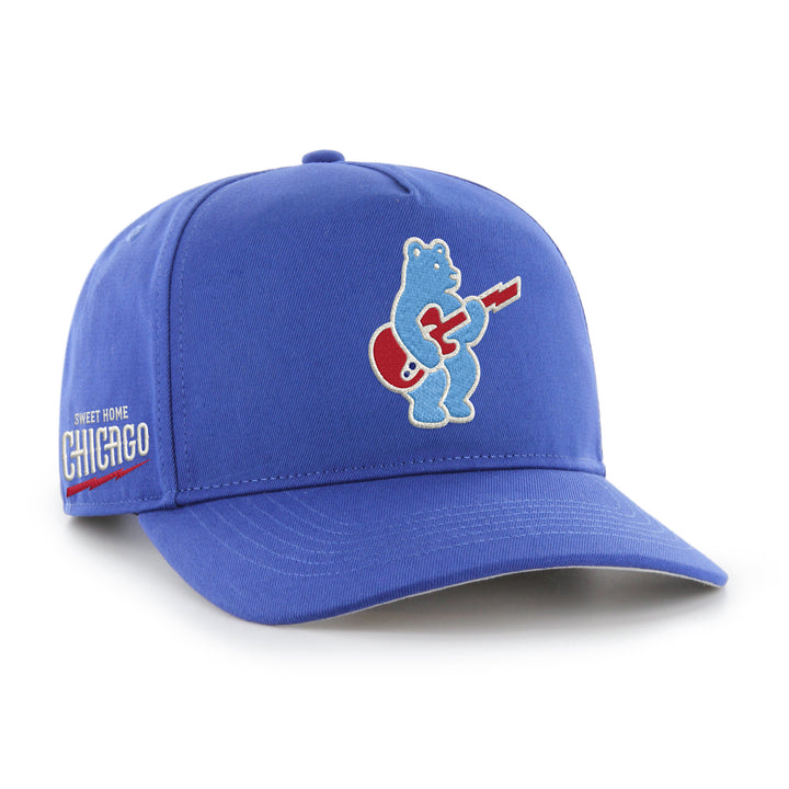 Chicago Cubs Blues Alt Rock Bear Side Logo Royal Hitch Cap by '47 Brand '47 BRAND