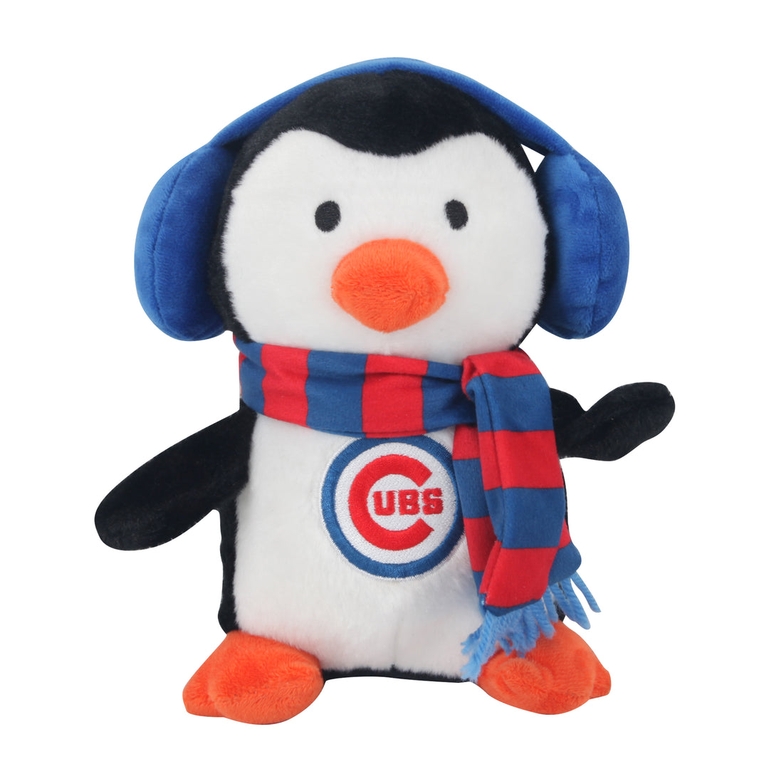 CHICAGO CUBS C LOGO PENGUIN PLUSH TOY Home & Office FOREVER COLLECTIBLES