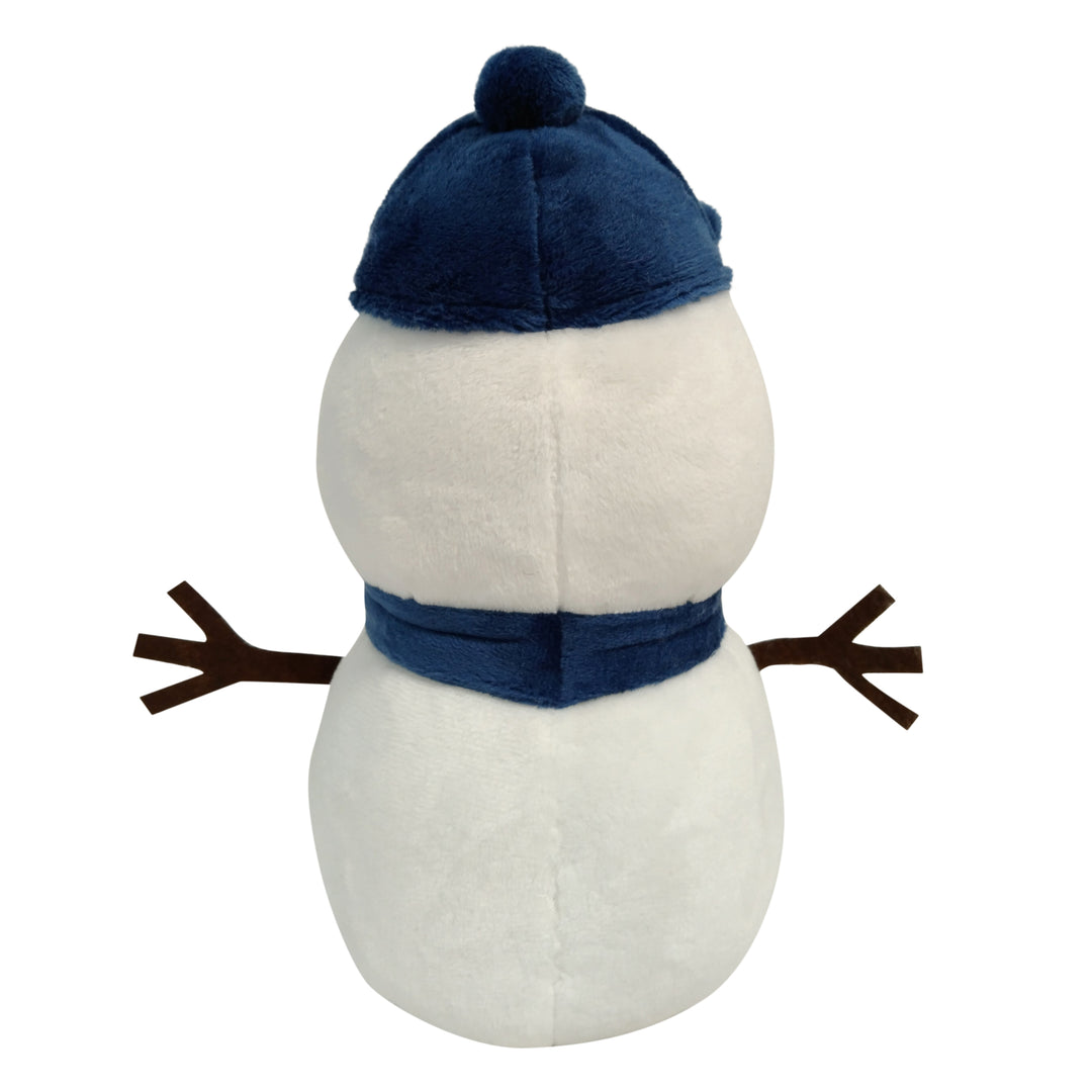 CHICAGO CUBS C LOGO SNOWMAN PLUSH TOY Home & Office FOREVER COLLECTIBLES