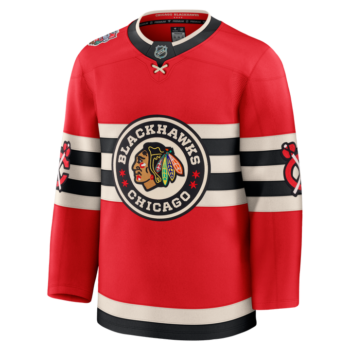 Chicago Blackhawks Fanatics 2025 NHL Winter Classic Premium Jersey Jerseys FANATICS