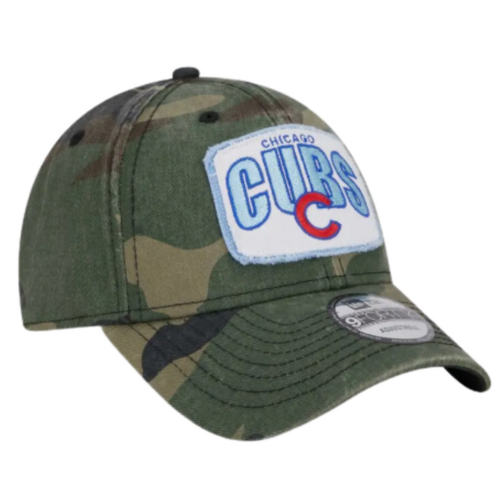 CHICAGO CUBS NEW ERA CAMO GAMEDAY 9FORTY ADJUSTABLE CAP Caps NEW ERA CAP COMPANY INC